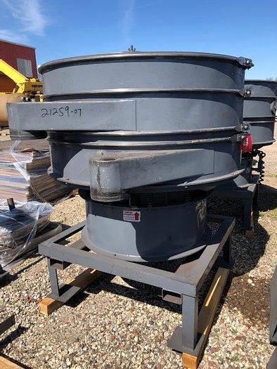 Used Screen, Sweco, 60", S/st, Double, Midwestern, CoverScreen, Sweco, 60", S/st, Double, Midwestern, Cover #S742941