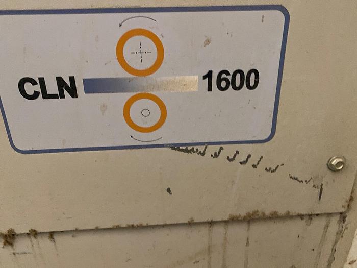 Used 2000 Fin Italy SC2R 1600 2-Roll Glue Spreader & CLN 1600 Pinch Roller