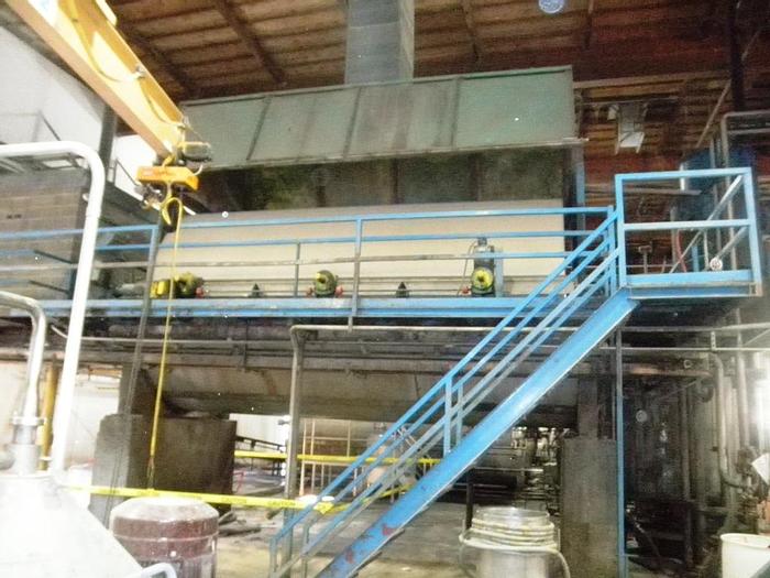 Used 10' x 20' AMETEK ROTARY VACUUM PRECOAT FILTER - S/S (#9984)