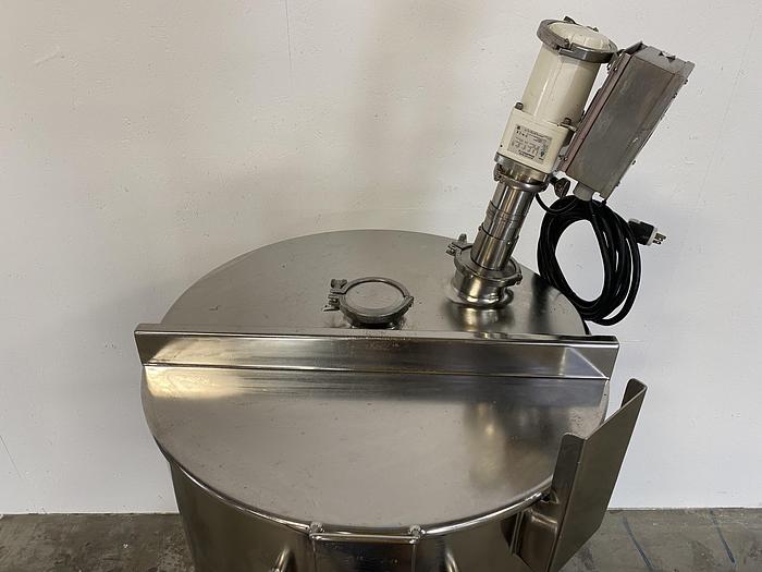 Used Precision  500 Liter Stainless Steel Mixing Tank w/ PharMix Agitator & Controller