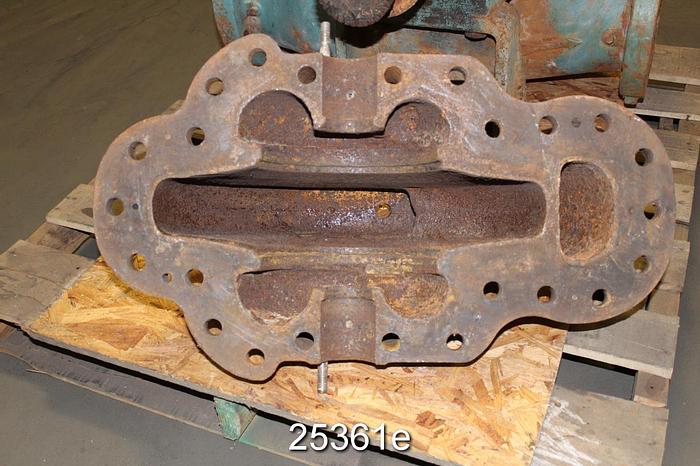 Used Goulds 3405 Pump, 6x8x14, Double Suction Split Case Pump #25361