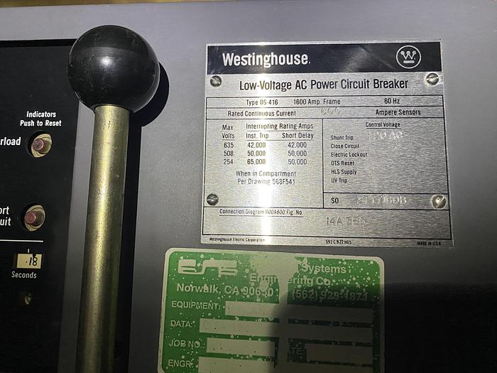 Used WESTINGHOUSE TRANSFORMER