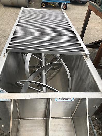 Used Mixer, Ribbon, 50 CF, S/st, Double, Hayes & StolzMixer, Ribbon, 50 CF, S/st, Double, Hayes & Stolz #D742719