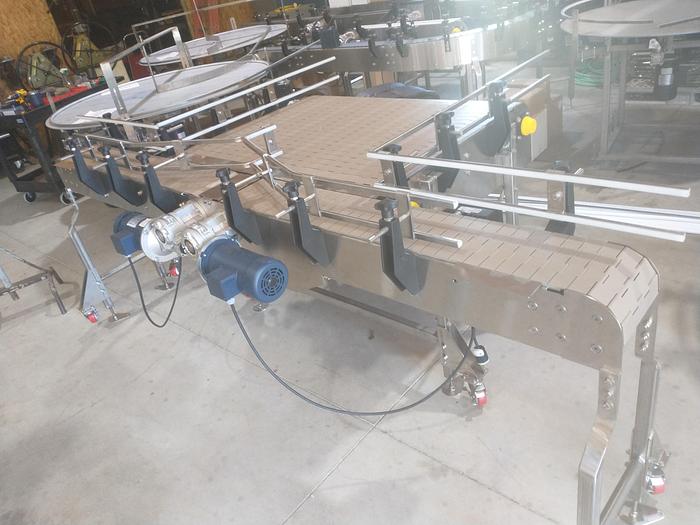 Custom Conveyor Concepts Dual Lane Accumulation table