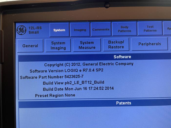 Used 2014 GE Logiq e