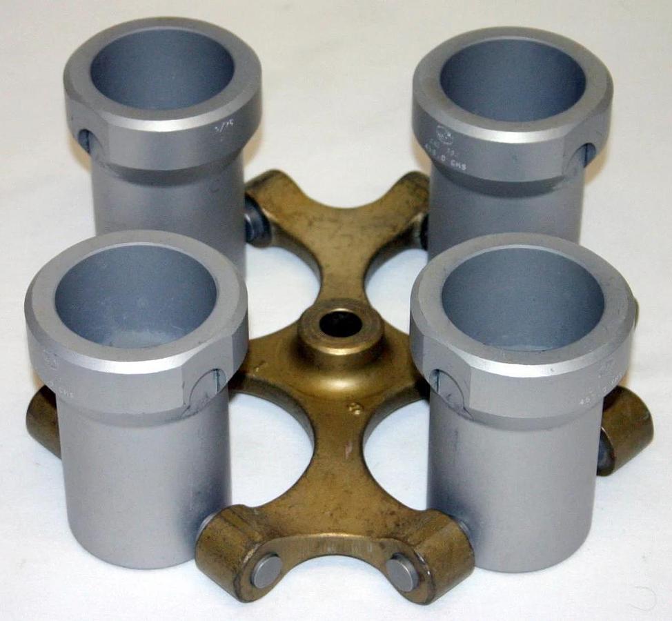 Used IEC SWINGING BUCKET ROTOR, MODEL 284, WITH FOUR 250ML BUCKETS, MODEL 384