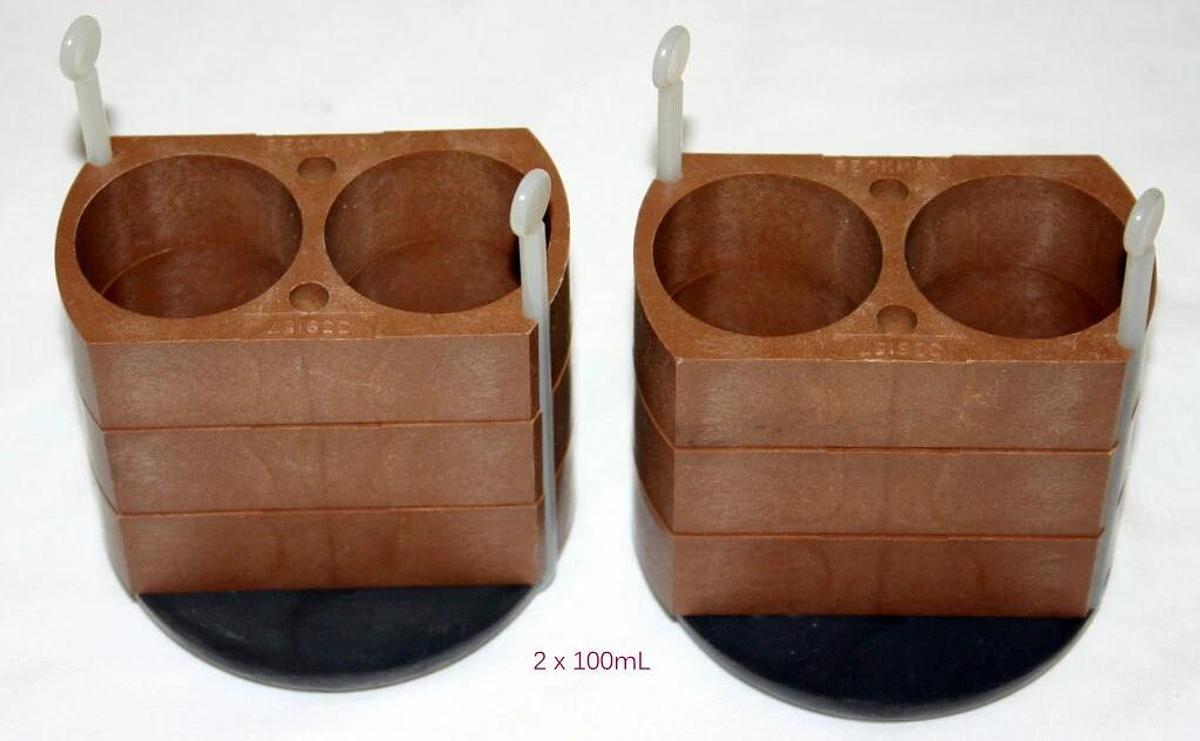 BECKMAN COULTER ADAPTERS FOR GH-3.8, JS-4.3, SX4750 ROTOR, BID IS FOR ONE PAIR