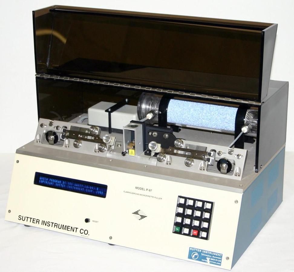 Used SUTTER FLAMING/BROWN MICROPIPETTE PULLER, MODEL P-97