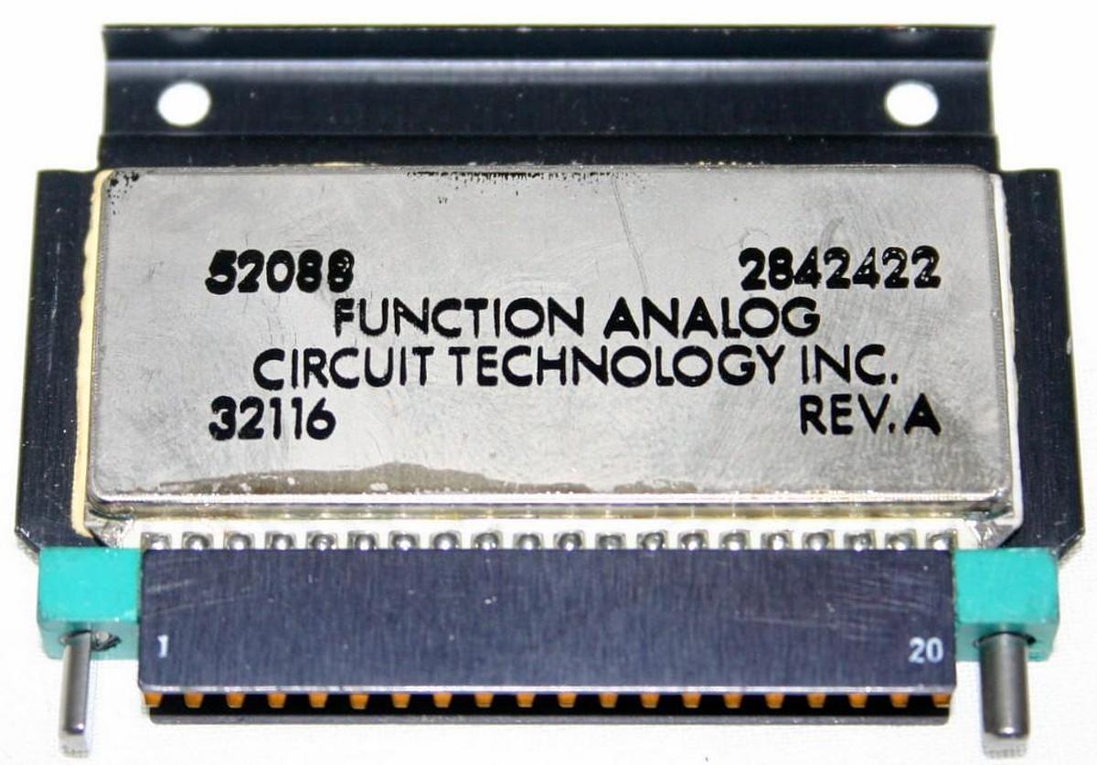 Used IBM FUNCTION ANALOG CIRCUIT TECHNOLOGY DIGITAL MUX BOARD SRT PLUG IN MODULE