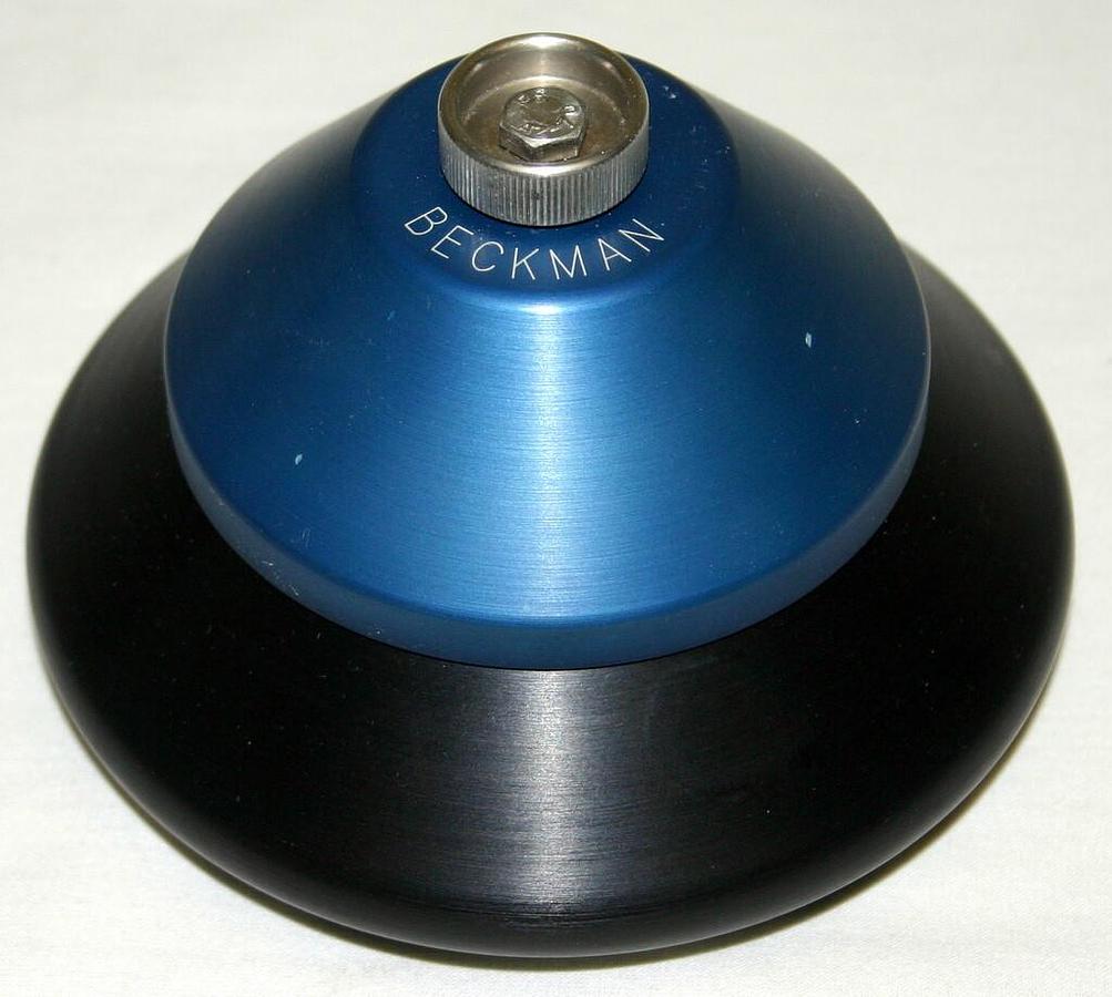 Used BECKMAN FIXED-ANGLE ALUMINUM ROTOR, MODEL F1202, 12x2.0 ML