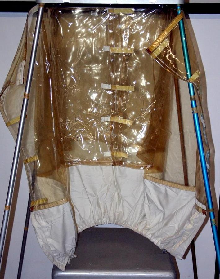 Used FRONTIER ENTERPRISES RESPIRATOR FIT TESTER PORTABLE BOOTH, MODEL FE250A