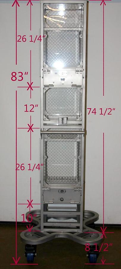 Used CARTER2 SYSTEMS INC. C2SI VETERINARY VERTICAL TUNNEL FOR SCALES