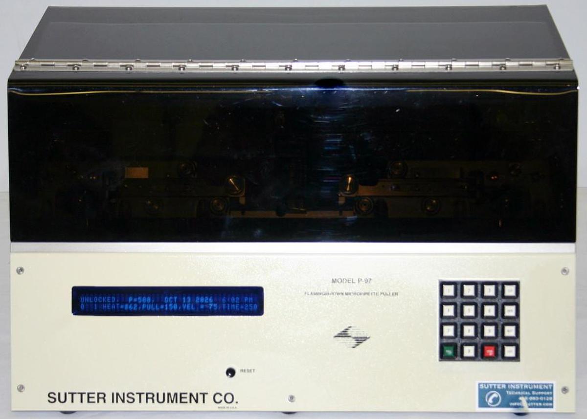 Used SUTTER FLAMING/BROWN MICROPIPETTE PULLER, MODEL P-97