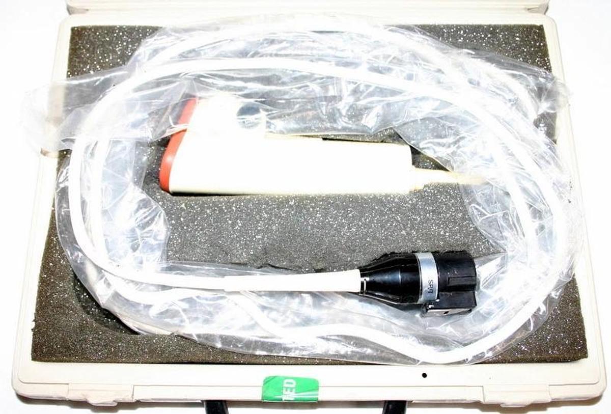 Used DIASONICS ULTRASOUND TRANSDUCER PROBE, MODEL SMALL PARTS / T PROBE