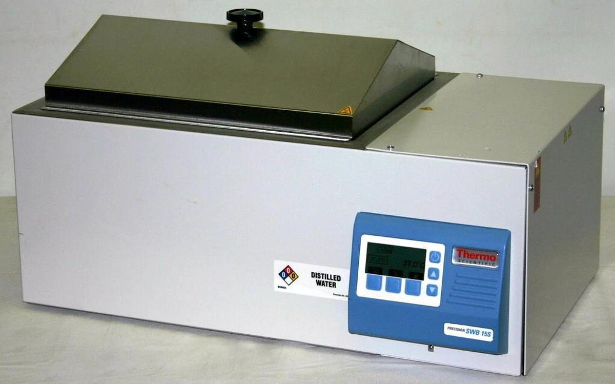 Used THERMO SCIENTIFIC PRECISION 15L SHAKING WATER BATH, MODEL SWB 15S