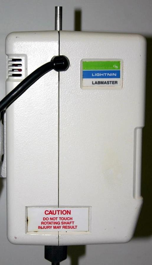 Used LIGHTNIN LABMASTER DIGITAL OVERHEAD MIXER STIRRER, MODEL L1U08 WITH STAND