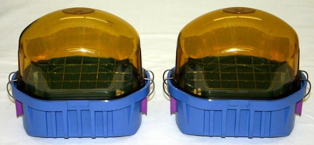 Used BECKMAN SWINGING-BUCKET ROTOR, MODEL PTS-2000 WITH TUBE CANNISTERS