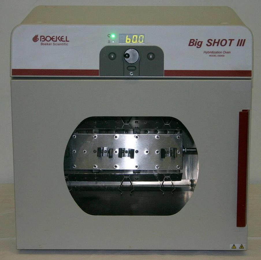 Used BOEKEL BIG SHOT III HYBRIDIZATION OVEN, MODEL 230402