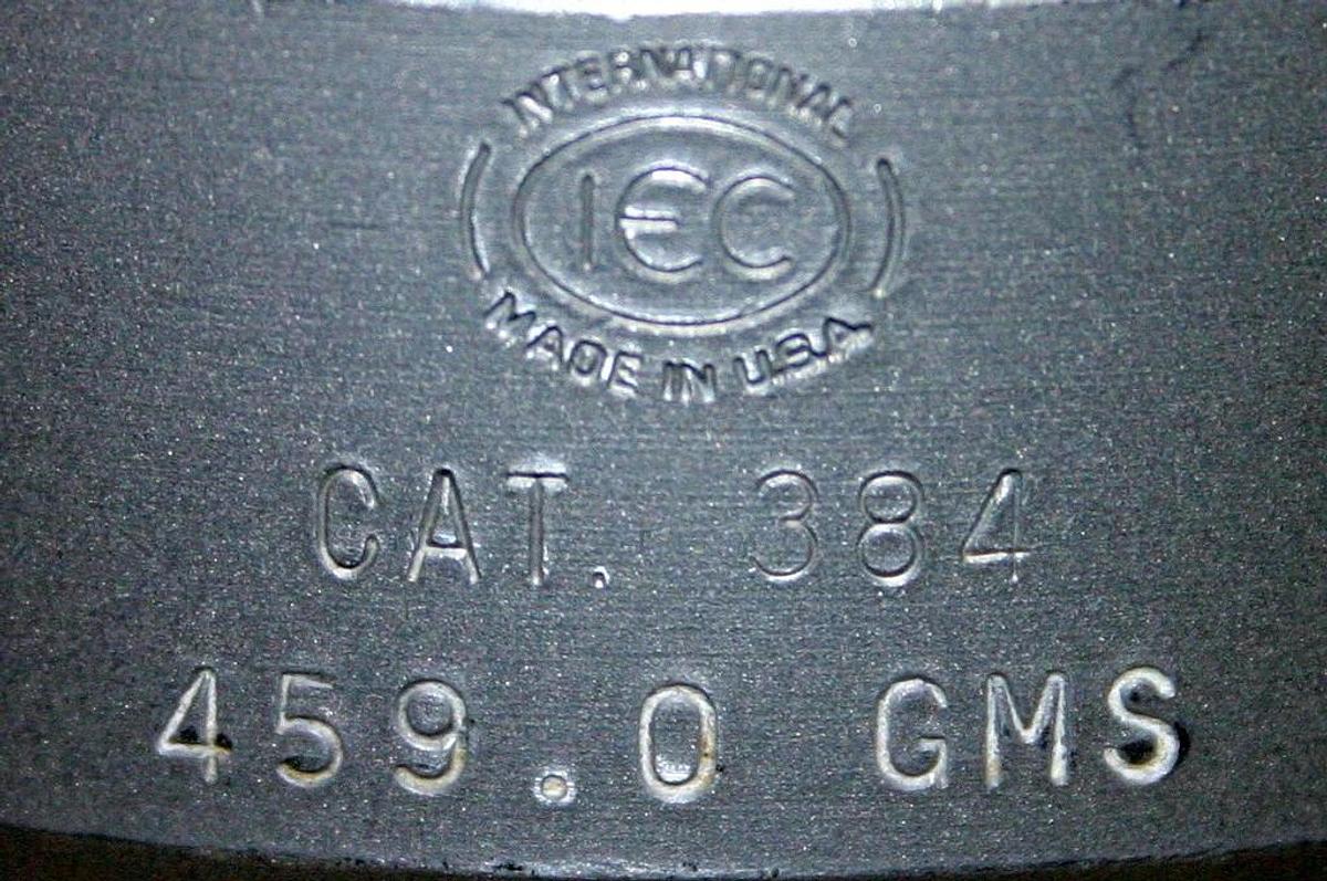 Used IEC SWINGING BUCKET ROTOR, MODEL 284, WITH FOUR 250ML BUCKETS, MODEL 384