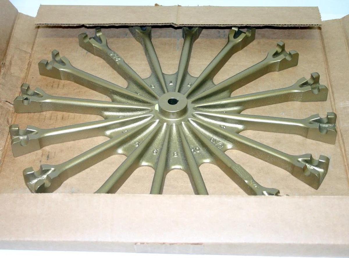 Used IEC 16-PLACE TRUNNION-TYPE HORIZONTAL ROTOR, MODEL 250,  NEW