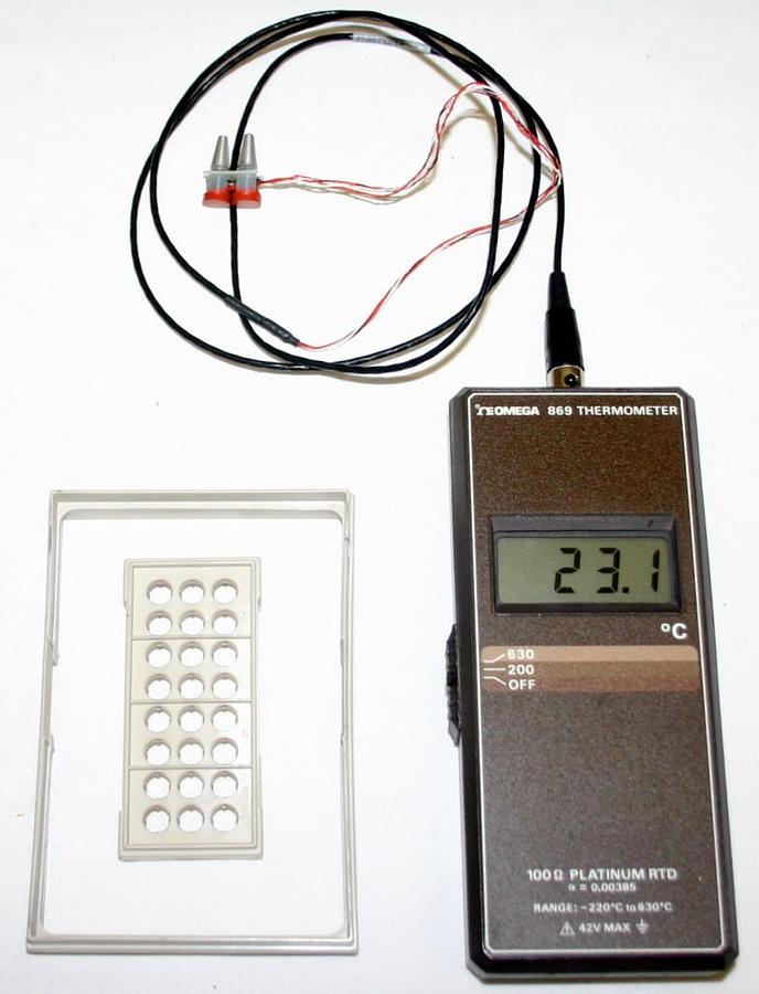 Used APPLIED BIOSYSTEMS ABI 9700 TEMPERATURE VERIFICATION SYSTEM, MODEL N8010435