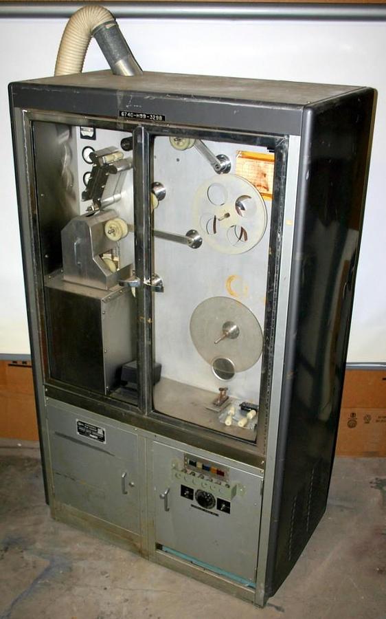 Used LIPSNER-SMITH CF2, 8MM AND 16MM ULTRASONIC FILM CLEANER