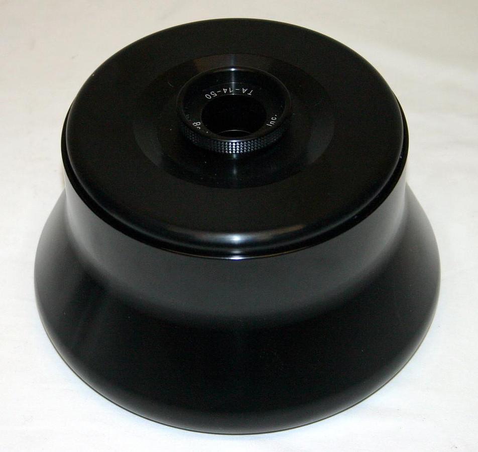 BECKMAN COULTER FIXED ANGLE ROTOR, MODEL TA-14-50, 8 x 50 ML