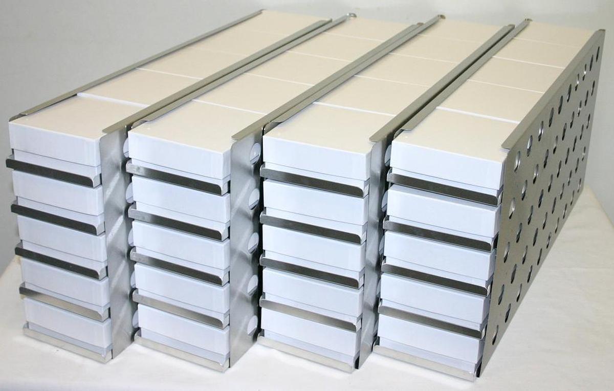Used THERMO SCIENTIFIC FREEZER RACK KIT, MODEL RSK400SD4 FORMA 88400 & TSU400  RACKS