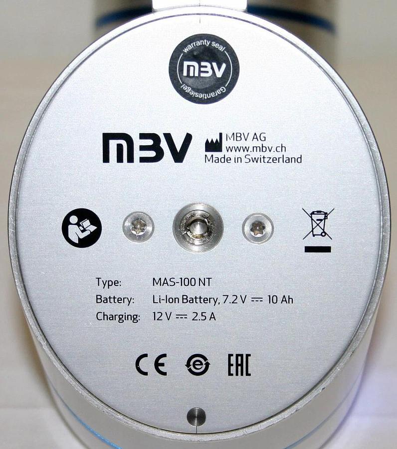 MBV EMD MILLIPORE SIGMA MICROBIOLOGICAL AIR SAMPLER, MAS-100NT - NEW VERSION