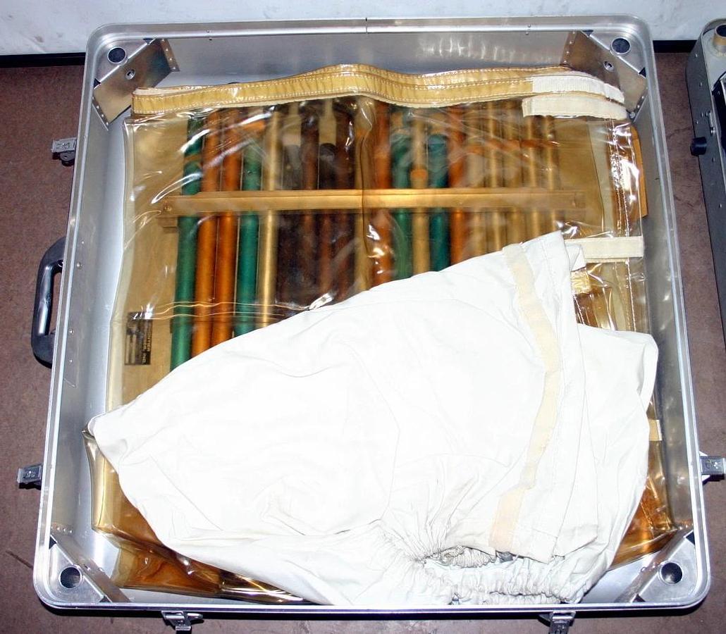 Used FRONTIER ENTERPRISES RESPIRATOR FIT TESTER PORTABLE BOOTH, MODEL FE250A