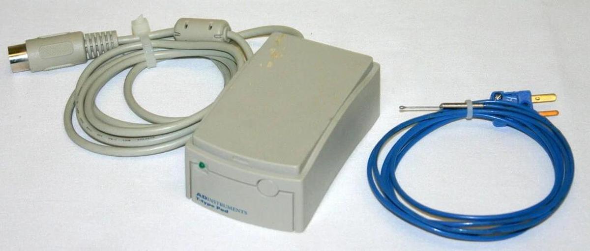 Used ADINSTRUMENTS, AD INSTRUMENTS T-TYPE POD, MODEL ML312 WITH THERMOCOUPLE PROBE