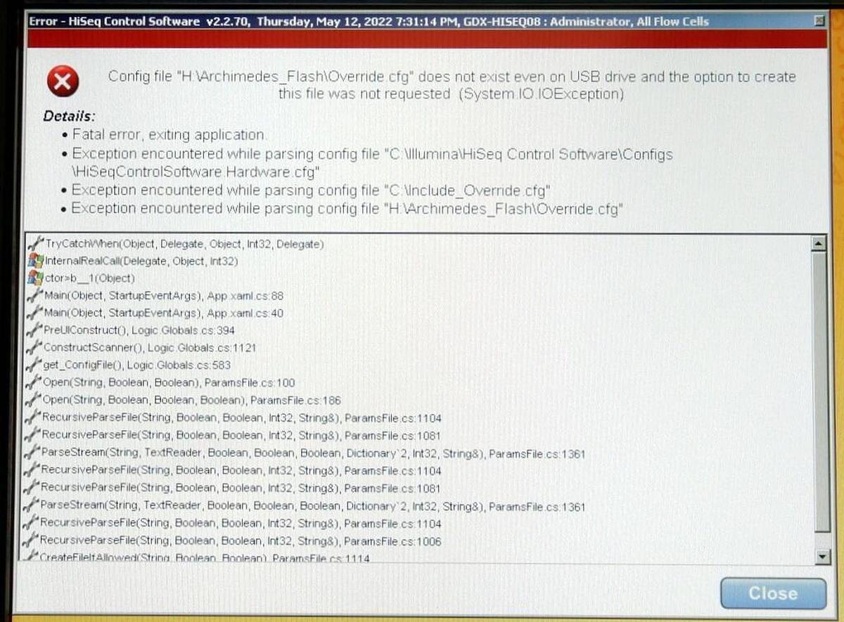 Used ILLUMINA HISEQ 2500 DNA GENOME SEQUENCING SYSTEM