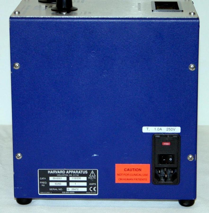 Used HARVARD APPARATUS SMALL ANIMAL MOUSE VENTILATOR, MODEL 687, CATALOG# 55-0001