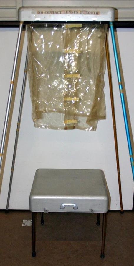 Used FRONTIER ENTERPRISES RESPIRATOR FIT TESTER PORTABLE BOOTH, MODEL FE250A