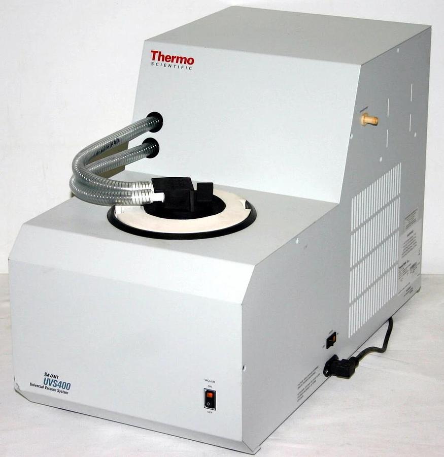 Used THERMO SCIENTIFIC SAVANT UNIVERSAL VACUUM SYSTEM MODEL UVS400
