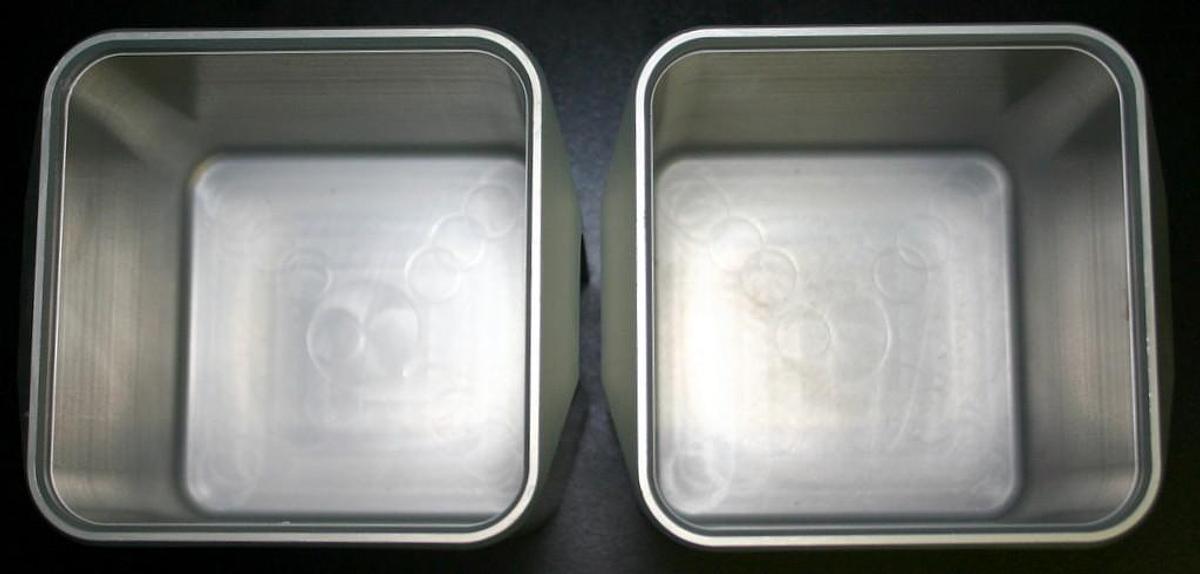 Used EPPENDORF 500 ML RECTANGULAR BUCKET, MODEL A-4-81 FOR 5810 / 5810R (SET OF TWO)
