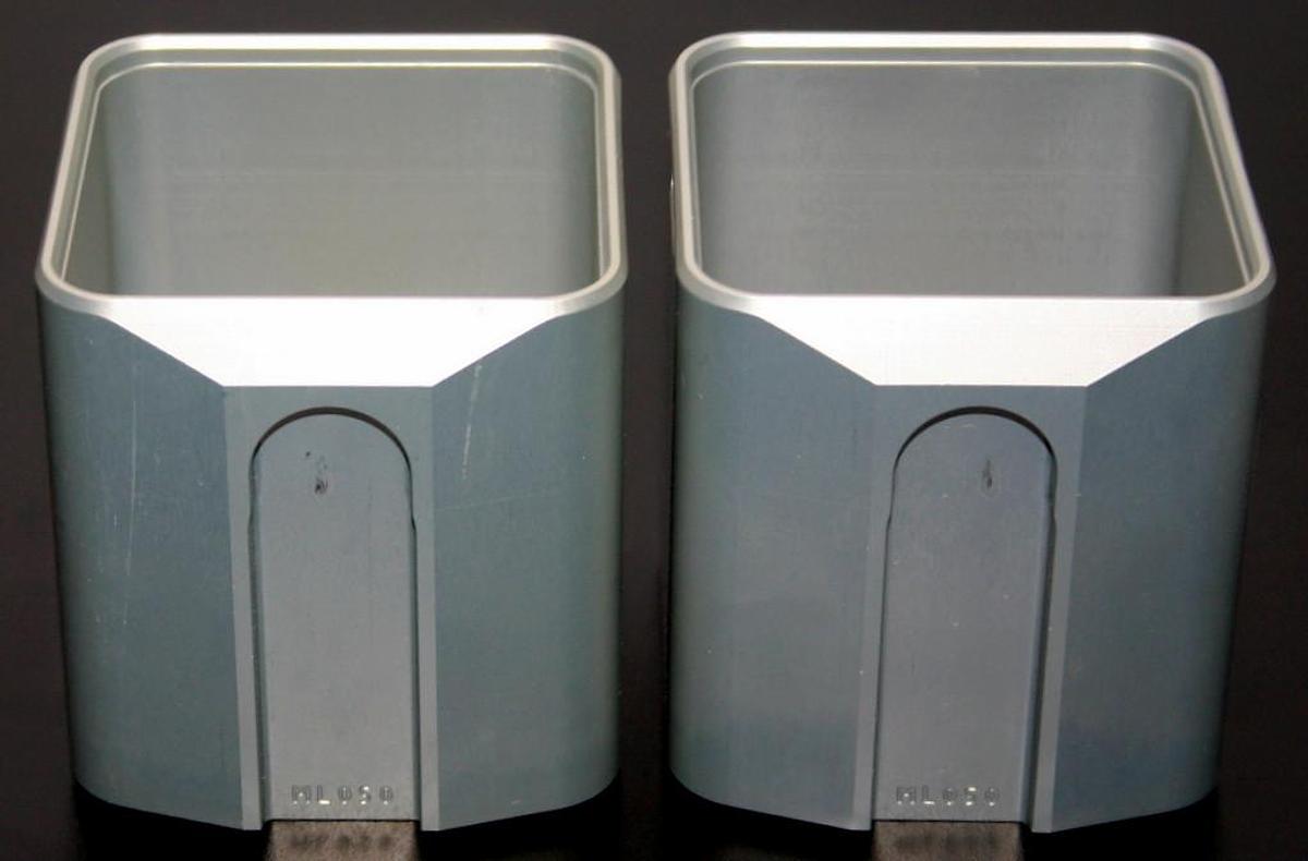 Used EPPENDORF 500 ML RECTANGULAR BUCKET, MODEL A-4-81 FOR 5810 / 5810R (SET OF TWO)