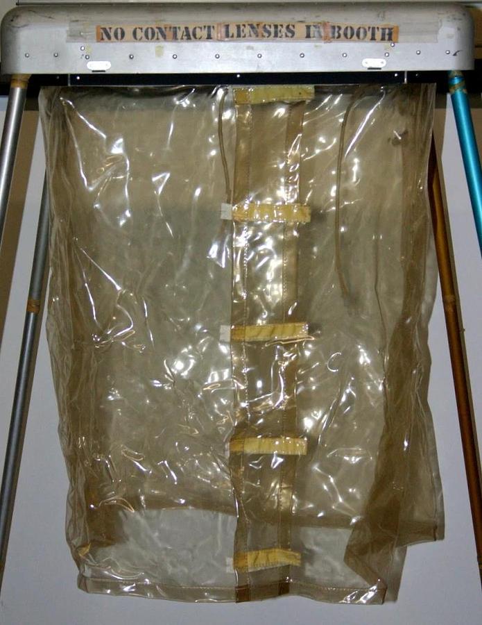 Used FRONTIER ENTERPRISES RESPIRATOR FIT TESTER PORTABLE BOOTH, MODEL FE250A