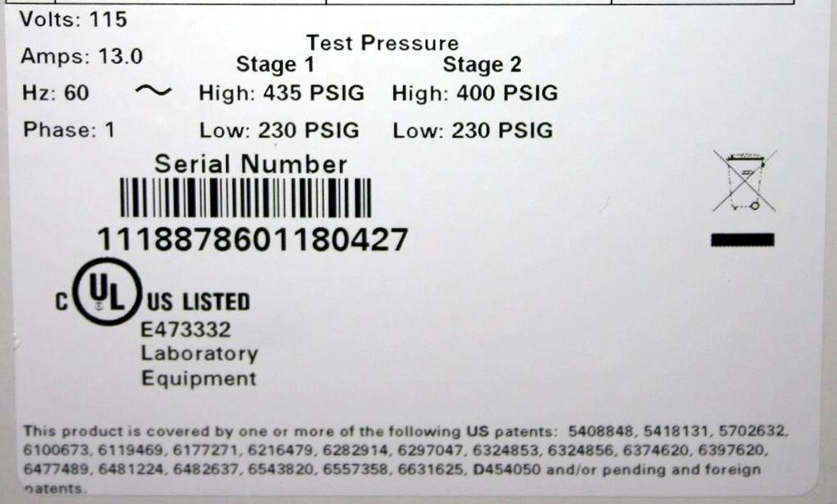 THERMO SCIENTIFIC FORMA 8900 SERIES -86 ULTRA-LOW FREEZER, MODEL 8940086A
