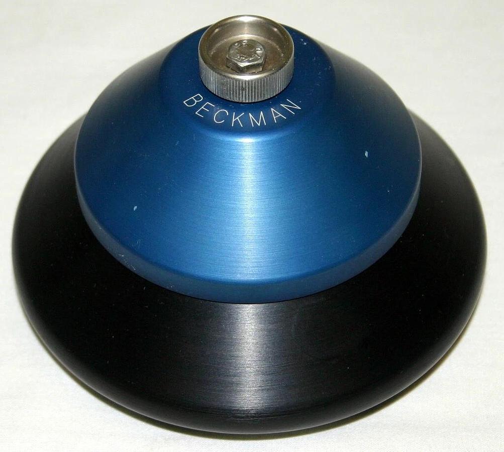 Used BECKMAN FIXED-ANGLE ALUMINUM ROTOR, MODEL F1202, 12x2.0 ML