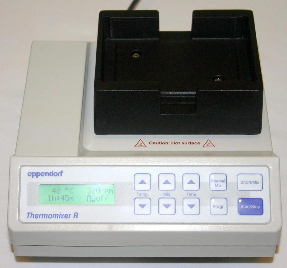 EPPENDORF THERMOMIXER R DRY BLOCK HEATING AND COOLING SHAKER, MTP, MODEL 5355