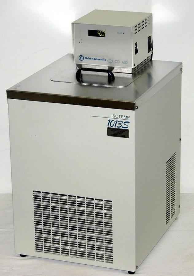 Used FISHER SCIENTIFIC REFRIGERATED HEATED BATH CIRCULATOR, MODEL ISOTEMP 1013S