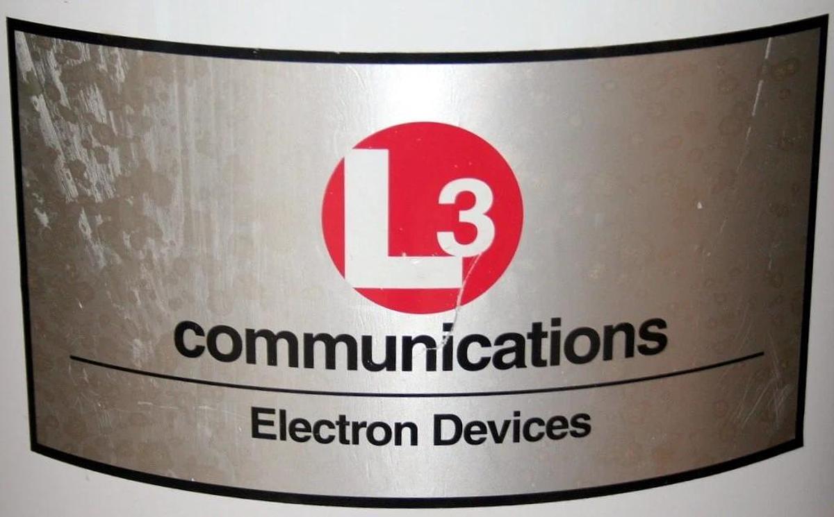 Used L3 COMMUNICATIONS IOT INDUCTIVE OUTPUT TUBE TROLLEY ASSEMBLY