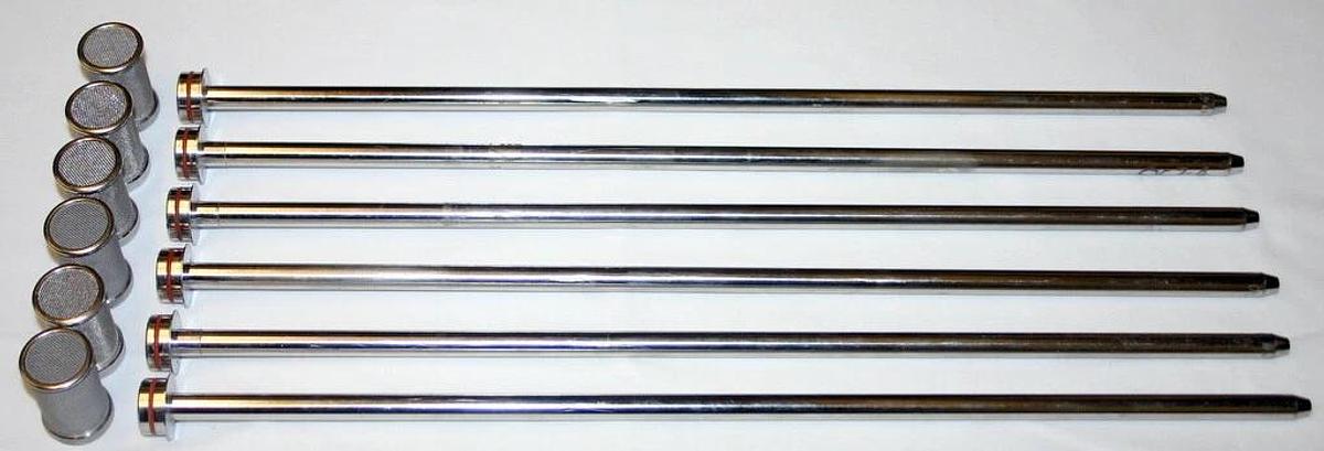 Used DISTEK DISSOLUTION STIRRER WITH BASKETS, SET OF SIX