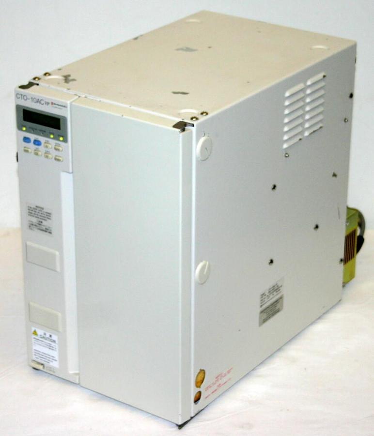 Used SHIMADZU COLUMN OVEN, MODEL CTO-10AC VP WITH SUBCONTROLLER VP