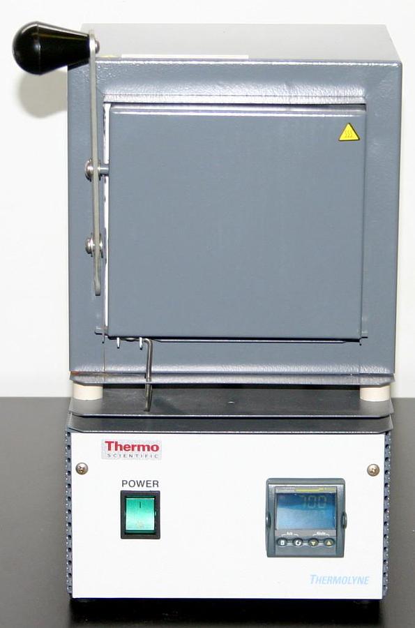 Used THERMO SCIENTIFIC THERMOLYNE MUFFLE FURNACE, MODEL FB1315M