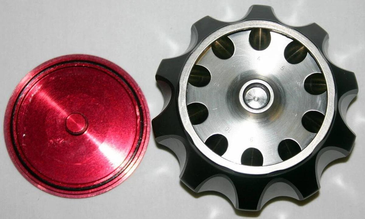 Used BECKMAN ULTRACENTRIFUGE FIXED ANGLE TITANIUM ROTOR, MODEL MLA-130, 10 x 2.0ML