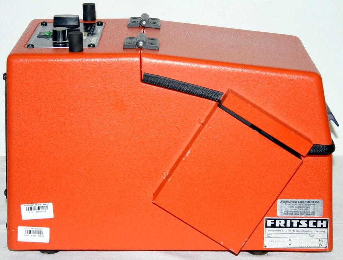 Used FRITSCH PLANETARY BALL MICRO MILL, MODEL PULVERISETTE 7 WITH TWO 45 ML BOWLS