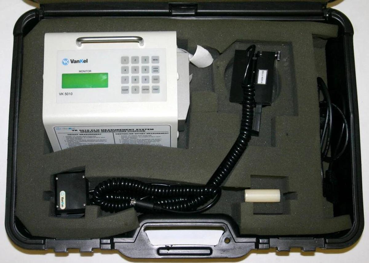 Used VANKEL VK 5010 CLH CENTERLINE HEIGHT MEASUREMENT SYSTEM, MODEL 12-0540