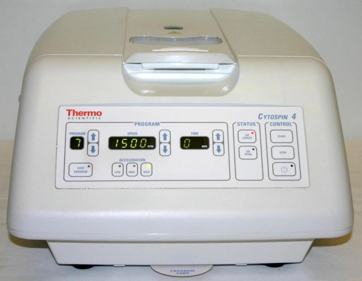 Used THERMO SCIENTIFIC SHANDON CYTOCENTRIFUGE, MODEL CYTOSPIN 4